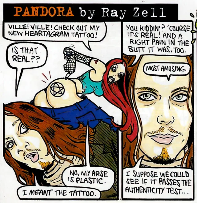 THE RETURN OF THE ARSE-AGRAM?!

Artwork © Ray Zell
Merch, original strips and commissions at rayzell.com
Link in bio

 #him #vv #heartagram #villevalo @heartagram